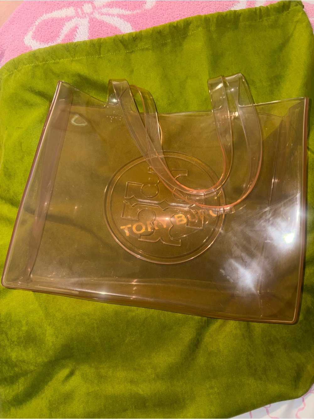 Tory Burch Ella Small ClearTote - Picture 5 of 8